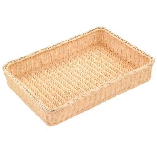 EBM Large Wicker Basket, 500 X 350 X H90, P-4