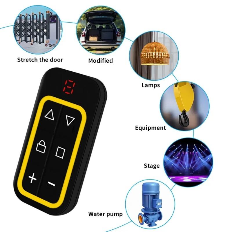 Universal 8-in-1 Multi-frequency Garage Remote Control Duplicator Face-to-Face Copy Door Gate Remote