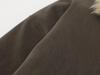 Unisex Winter Leather Jacket with Removable Shearling Collar - Casual American Lazy Style