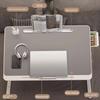 Adjustable Foldable Desk Minimalist Student Writing Table for Dorm Home Bedroom Window Laptop & Office Small Table