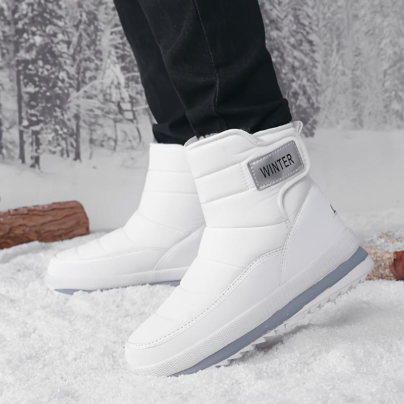 New Me's Sow Boots Warm Thickened Fleece Lined High Top Outdoor