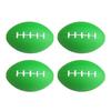 Bright Colored Football Hand Grip Ball High Elasticities Ball for Stress Relief Hand Training and Children Playtimes