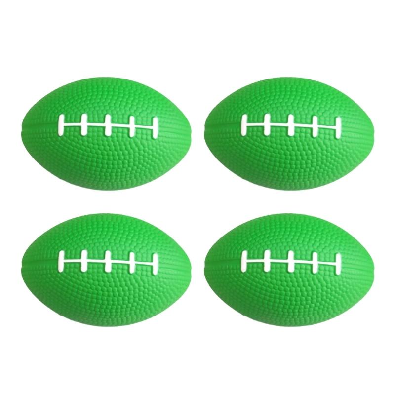 Bright Colored Football Hand Grip Ball High Elasticities Ball for Stress Relief Hand Training and Children Playtimes