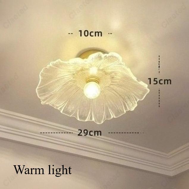Modern Minimalist LED Flower Petal Ceiling Lamp Living Room Corridor Balcony Decorative Lighting E27