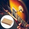 10,4mm Jednoduchý Rock Systém Mosazný Tremolo Blok 74mm Kytarové Příslušenství pro