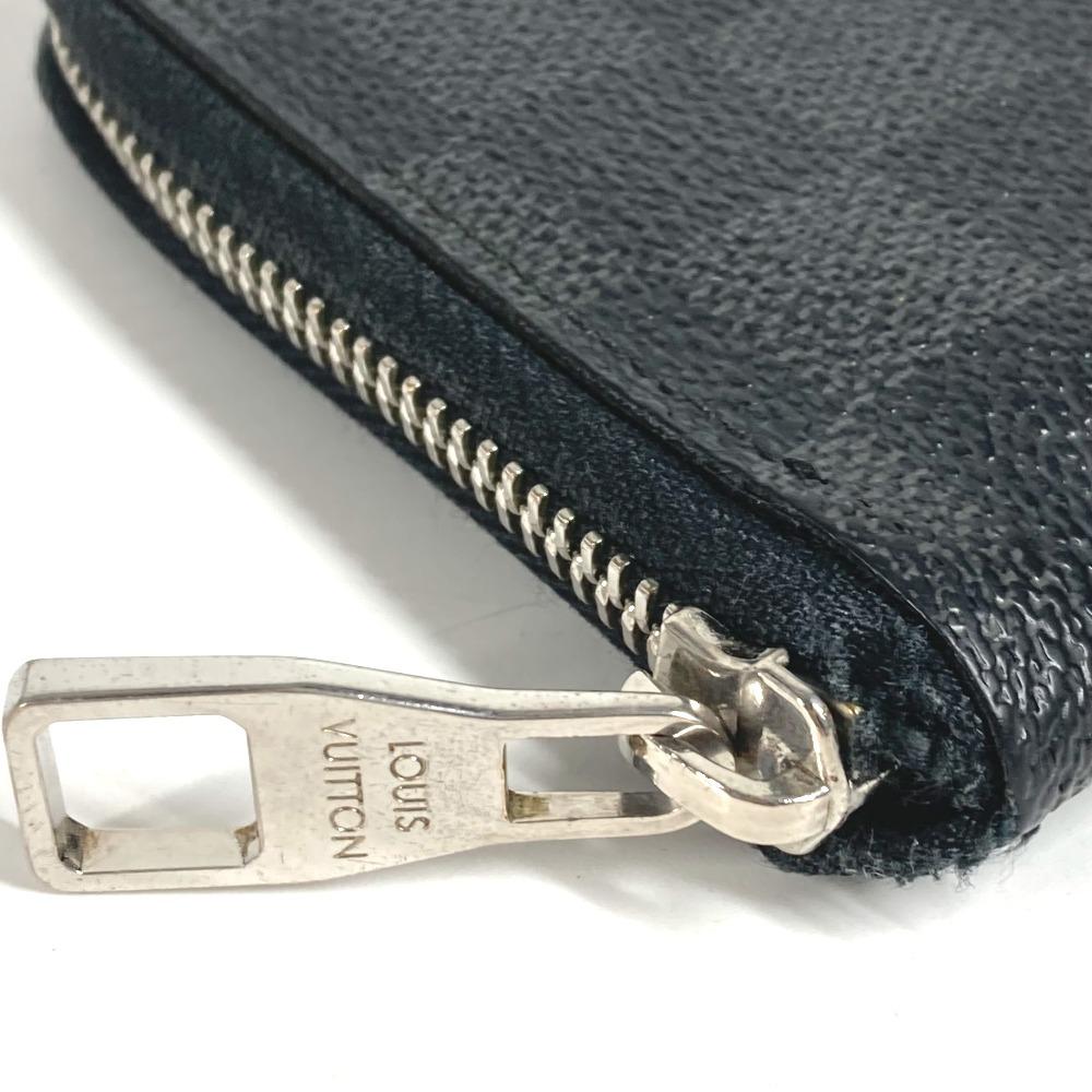 Louis Vuitton N63095 Damier Graphite Zippy WalletVertical Zip Around Long Wallet