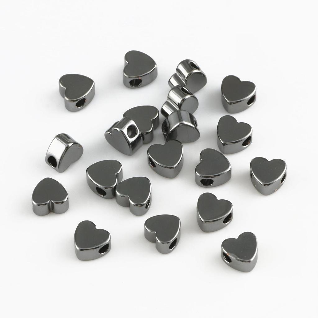 10pcs Copper Beads Charms Cross Heart Star Moon Beads Plated Crafts Color Retention Beads for Jewelry Making Diy Bracelet Necklace