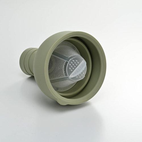 Sticlă cu filtru HARIO Capacitate practică 750 ml Verde fumuriu Fabricat în Japonia Cadou FIB-75-SG