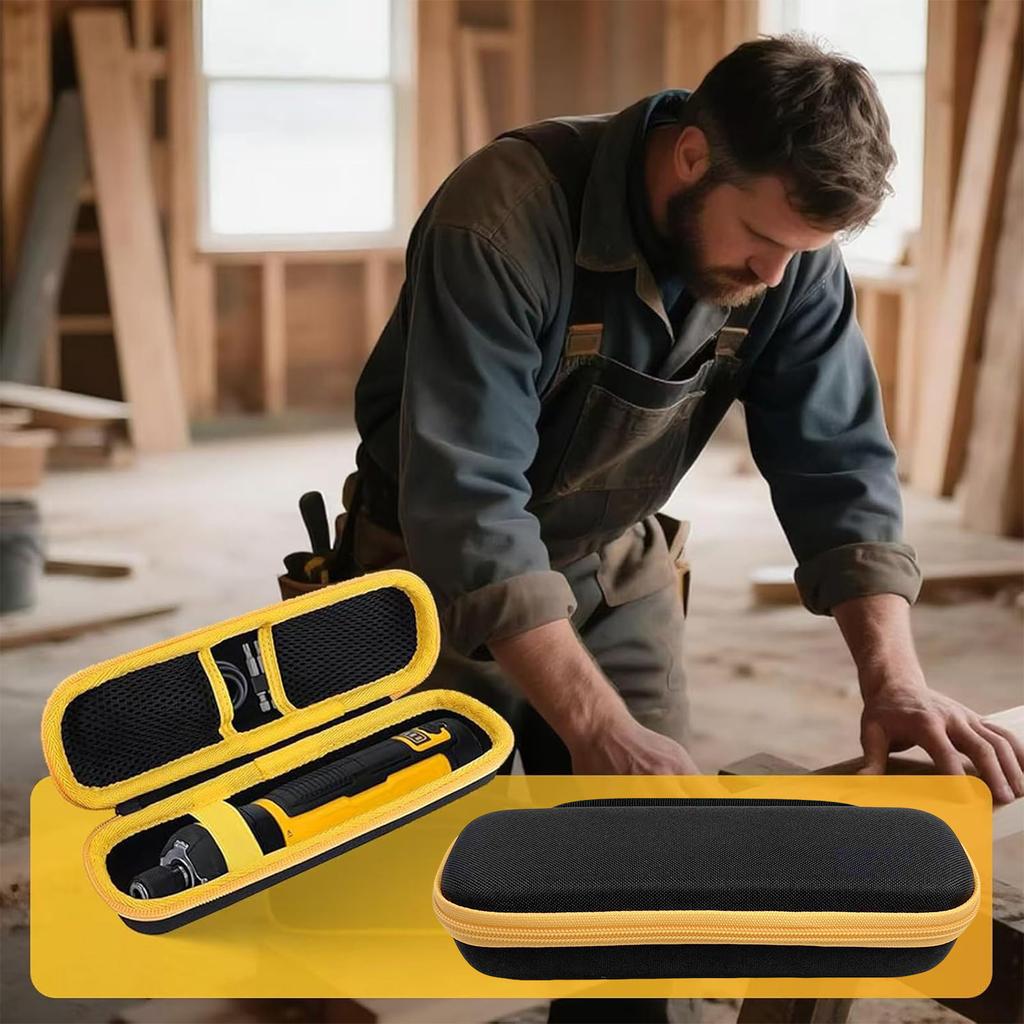 Travel Protective Carrying Storage Bag for DEWALT Cordless Screwdriver(DWHT66719) Storage Organizer Box W/ Carry Handle