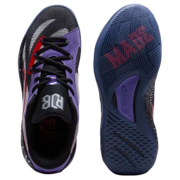 RJ Barrett X PUMA All Pro Nitro Comfortable Slip Resistant Abrasion Resistant Low Top Basketball Shoes Men's 312475-01