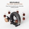 Portable Coffee Maker Low decibel Americano Capsule Coffee Machine Compatible with Coffee Powder & K Cups Original Capsules