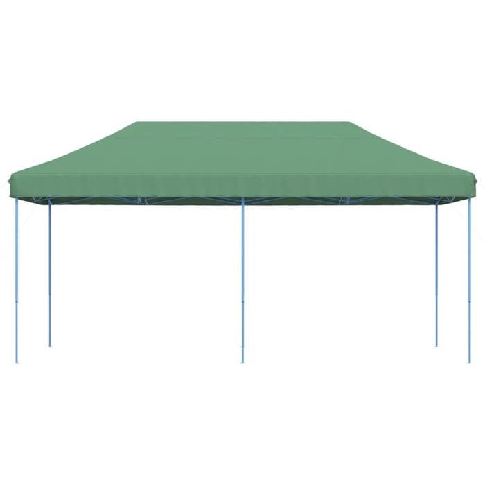 VidaXL Collapsible Pop-Up Party Tent Green 580x292x315 Cm, Tent, Awning Tent, Gazebo Awning, Gazebo Tent, 4004936