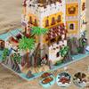 Brick Joy 66095 Sea Fortress Model - Large Building Blocks DIY Educational Toy for Desktop Display