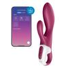Satisfyer Heated Affair Connected Rabbit Vibrator 20cm Mauve - Satisfyer - Vibrating Rabbits