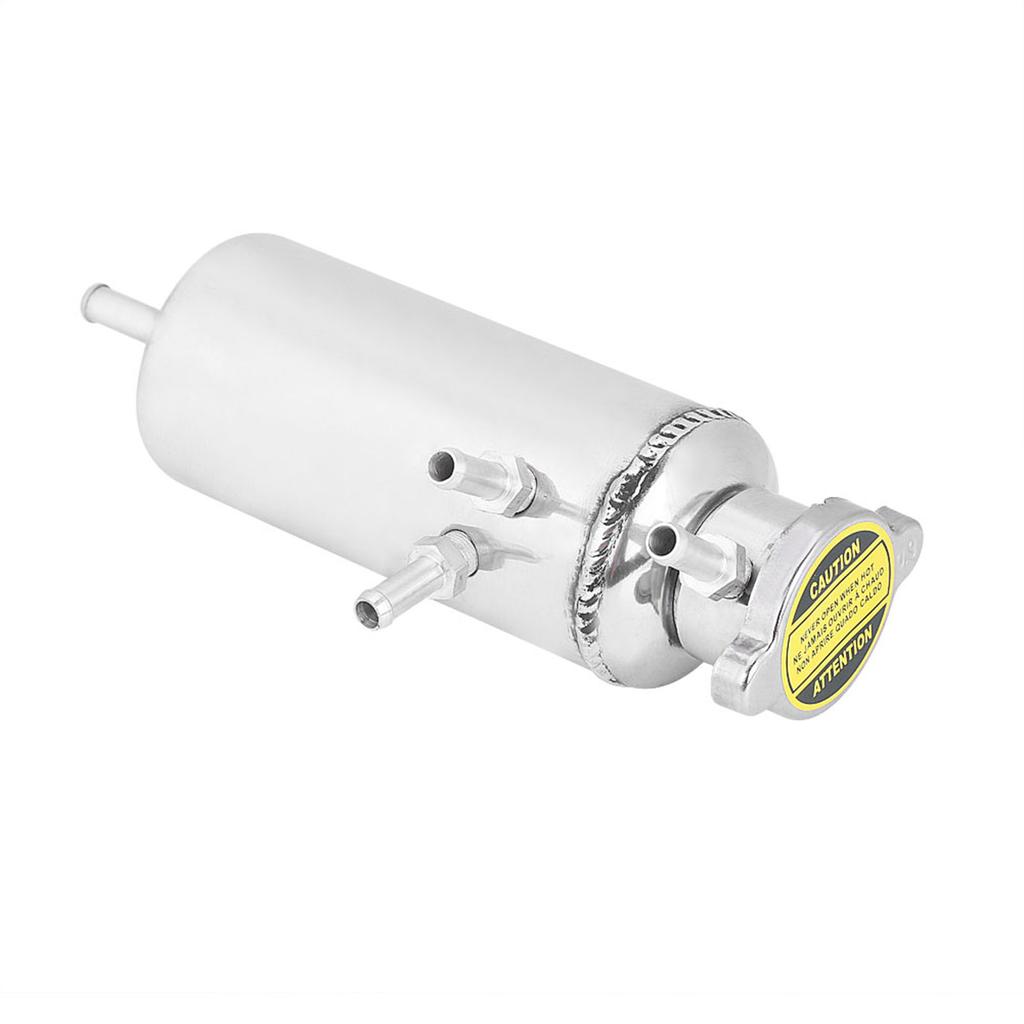 350ml Aluminium Auto SUV Überlaufbehälter Kühler Kühlmittel Aluminium Ausgleichsbehälter Kit Universal