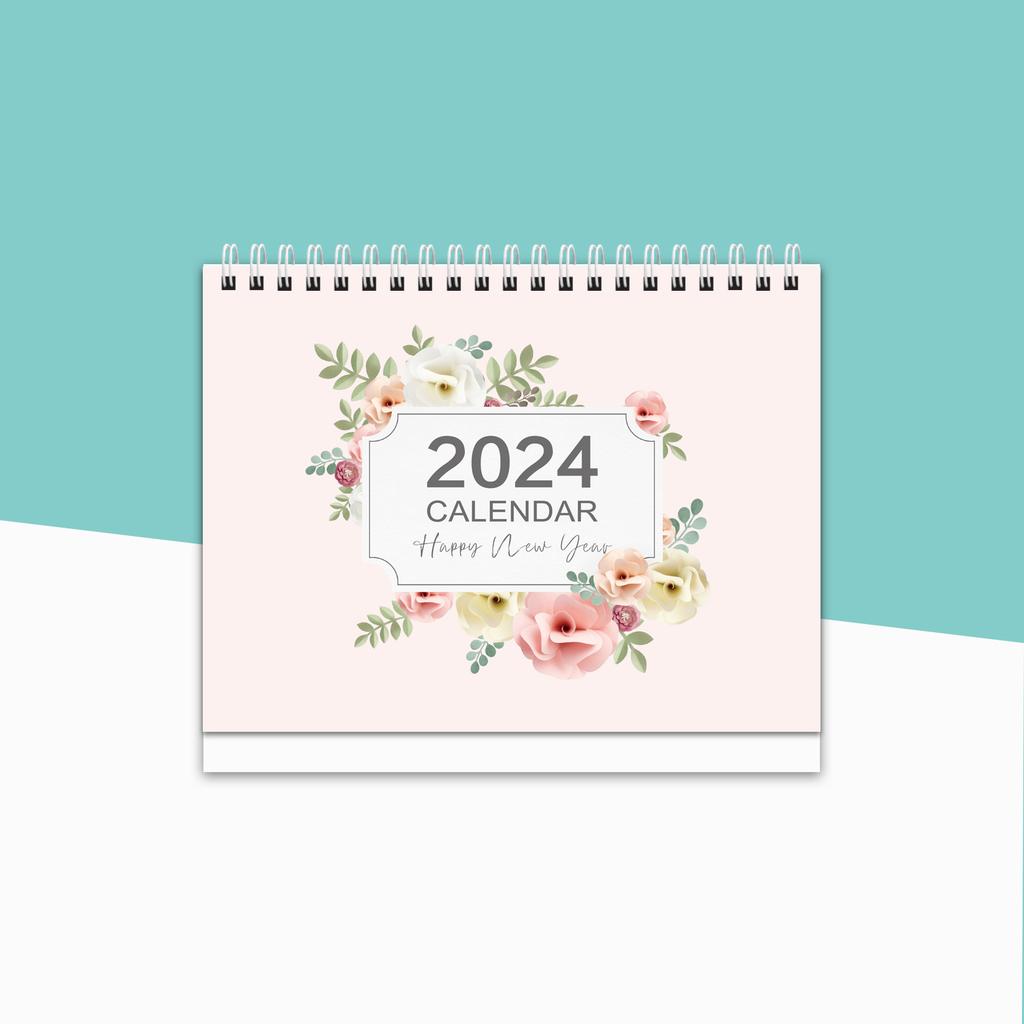 23x19cm Large Desk Calendar 2025 Standing Flip Desktop Calendar Daily Planning Monthly Calendar For Home Recording Events