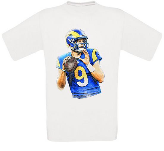 Matthew Stafford Quarterback di Football di Los Angeles T-Shirt Tutte le Taglie NUOVA T-Shirt Unisex