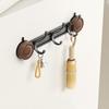 Punch-free Suction Cup Door Rear Hooks Wall Mounted Kitchen Storage Hook  Bathroom