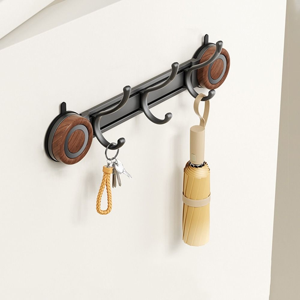 Punch-free Suction Cup Door Rear Hooks Wall Mounted Kitchen Storage Hook Bathroom