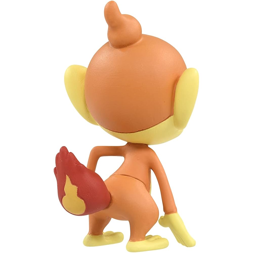 Takara Tomy Pocket Monsters Moncolle MS-54 Hikozaru Figure Toy Ages 4 and Up Safe Toy Certification