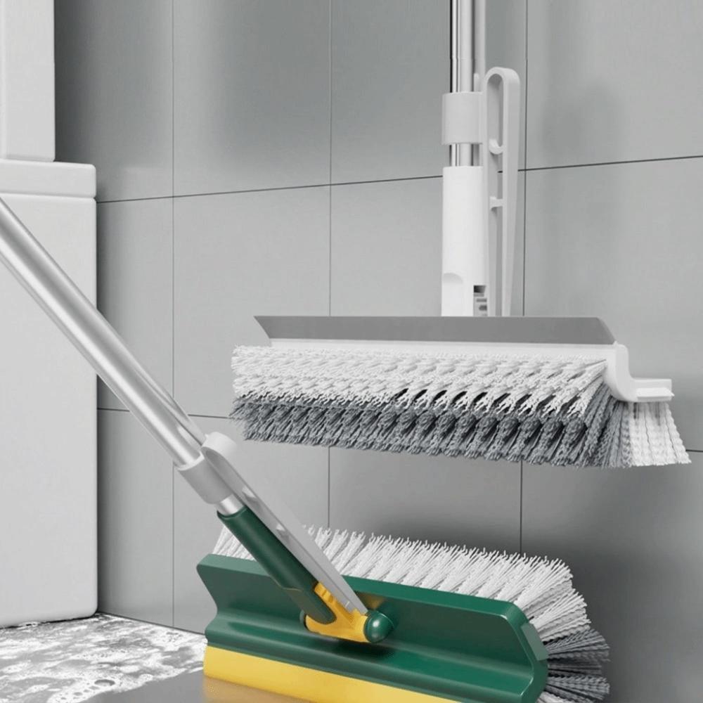 V-Shaped Bristles Floor Scrub Brush Long Handle Groove Tile Cleaning Brush Cleaning Brush Floor