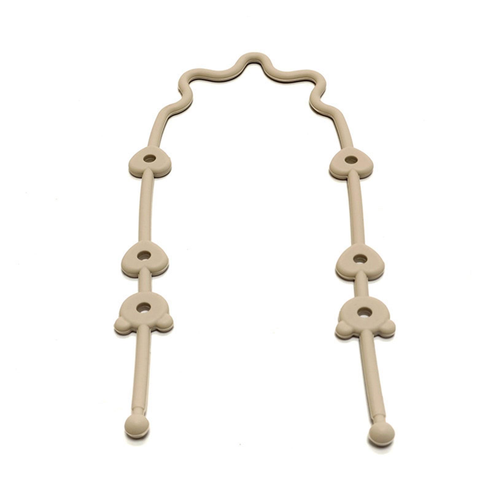 

Держатель для детской соски-пустышки, силиконовый держатель с ремнями безопасности, аксессуары для детской коляски, игрушка-цепочка для детской соски-пустышки и держатель для чашки 9