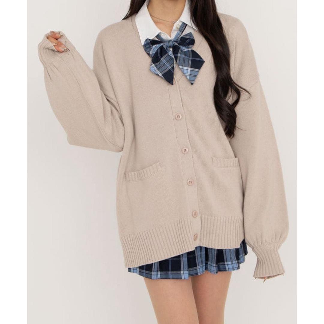WEGO Uniform Set Cardigan Skirt
