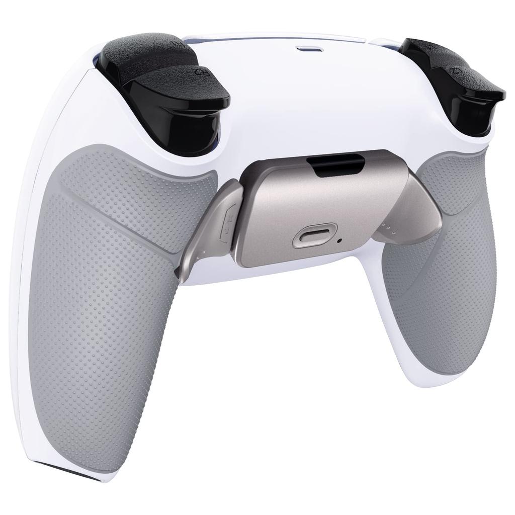 Controller not eXtremeRate RISE V3 Metal Back Paddle Remap Kit for PS5 Controllers and Includes Upgrade Board with White Redesigned Back Case and