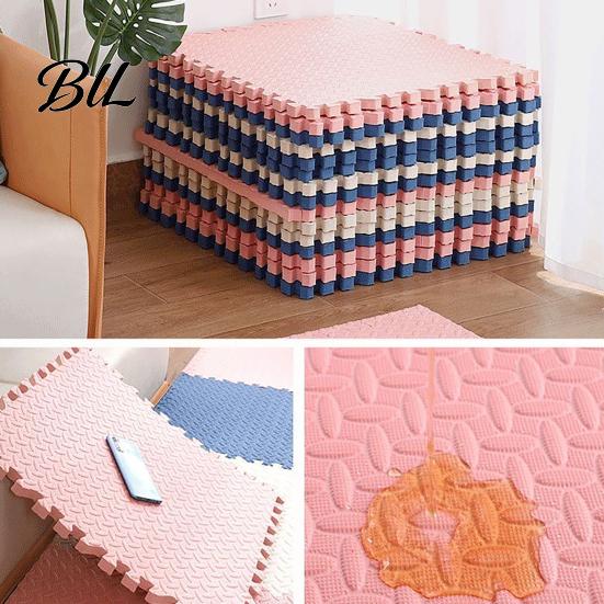 Gym Flooring Tiles 6Pcs Floor Mats, EVA Foam Puzzle Interlocking for Adjustable Room Cover Home Gym, Kids Play Areas, Kitchen Flooring, 11.8"
