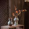 Wabi-Sabi Retro Ceramic Vase: Chinese Style for Living Room and Tea Room Flower Arrangements
