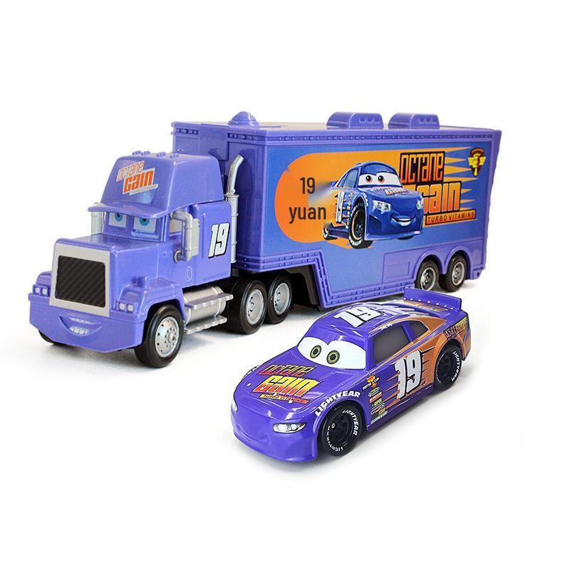 Mack Truck & Race Car Alloy Toy Set for Kids