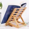 Wooden Book Holder Sturdy Kitchen Cookbook Stand Desktop Reading Rest Holder  Cell Phone Stand