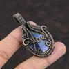 Labradorite Pendant Copper Wire Wrapped Pendant Gemstone Pendant Handmade Jewelry Brand New Pendants Unique Copper Design Jewelry For Gift
