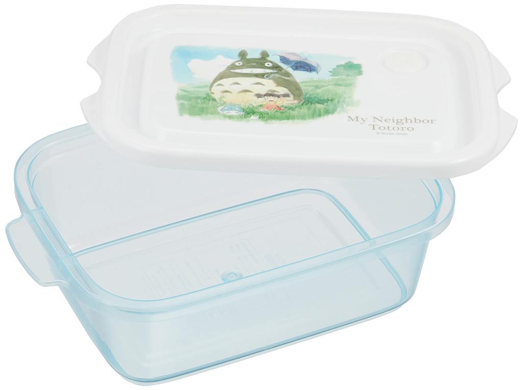 Skater Food Container Wet Towel Gift Set My Neighbor Studio Made In SET916 & (2000 Yen) - Totoro, Watercolor, Ghibli, Japan,