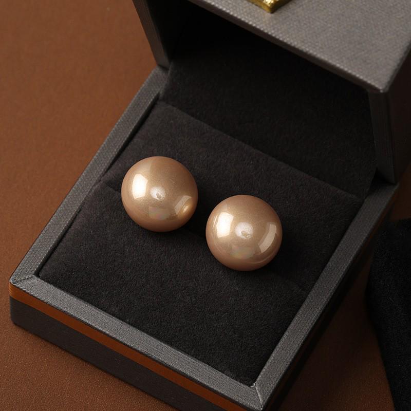 Cercei cu Perle Argintii cu Diamante - Design Elegant de Nișă pentru Femei