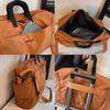 Women's Large Capacity Expandable Duffel Bag - Lightweight, Fashionable, Crossbody for Business Trips and Sports Fitness