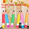3/6/9 Pièces Ballons Crayon Gonflables, Convient pour Décorer les Fêtes de Rentrée Scolaire et Comme Cadeaux pour les Salles de Classe Scolaires Géantes