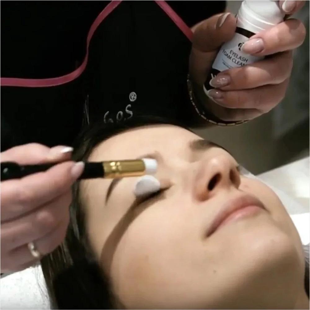 10/20/50pcs Eyelash Makeup Brush Cleaning Brush Lash Shampoo Brush for Eyelash Extensions Peel Off Nose Pore Blackhead Remover M