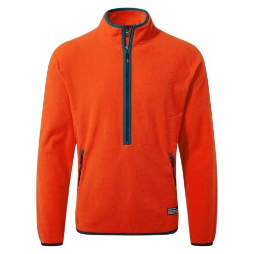 CRAGHOPPERS Mens Mock Neck Regular Sweatshirt