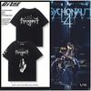 Psychonaut4 Depresión Banda de Black Metal Merchandising Camiseta de Manga Corta Para Verano Estilo Americano Top, .