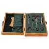 Vintage Embroidery Scissors Set Wooden Stainless Steel Sewing Box Scissors Kit Multifunctional