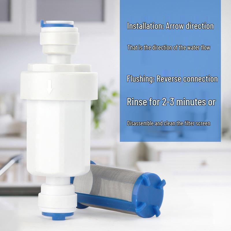 Quick Connect Micro Pre-filter: Stainless Steel Washable Sediment Filter for Water Purifiers