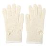 Women Winter Gloves Warm Touch Screen Gloves with Bow-Tie Sequins Knitted Thickened Gloves for Daily Outings Dating Party