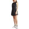 adidas Originals Blue Version Collection Sleeveless Dresses Women's Black Crew Neck Moderate Short HR3419