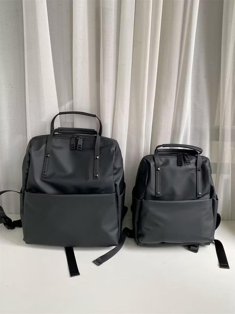 Trendiger wasserdichter Nylon-Rucksack: Vielseitige, leichte Reise- und Schultasche für Damen