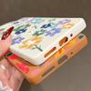 Cartoon Flower Pattern Silicone Soft Case for Xiaomi 13t Poco X6 M6 Pro Redmi Note 14 13 12 11 10 Pro Shockproof Leather Plain Color Slim Cover