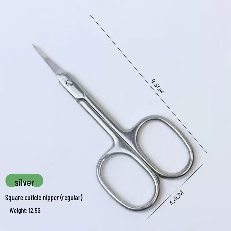 Spot Stainless Steel Dead Skin Scissors - Russian Pre-Treatment Pointed Nail Art Beauty Scissors