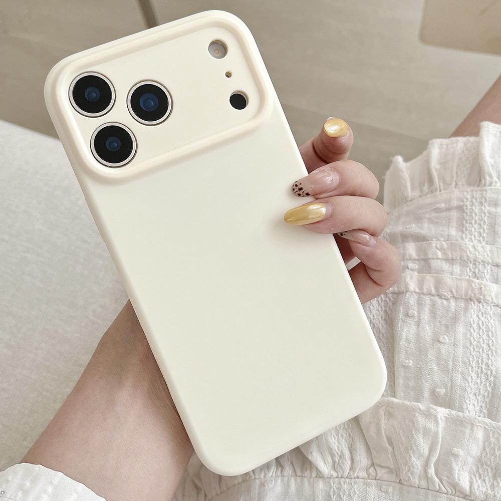 Fine Hole Ai camera control button liquid silicone phone case for iPhone 17 16 Pro Max Air full shokcproof soft back cover