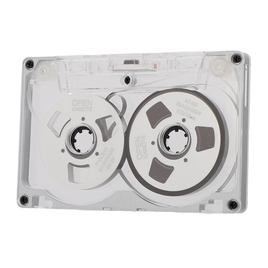 Reel To Reel Blank Sound Cassette Tape   Homemade 55 Minutes Aluminum Empty Cassette Tape for Music Recording