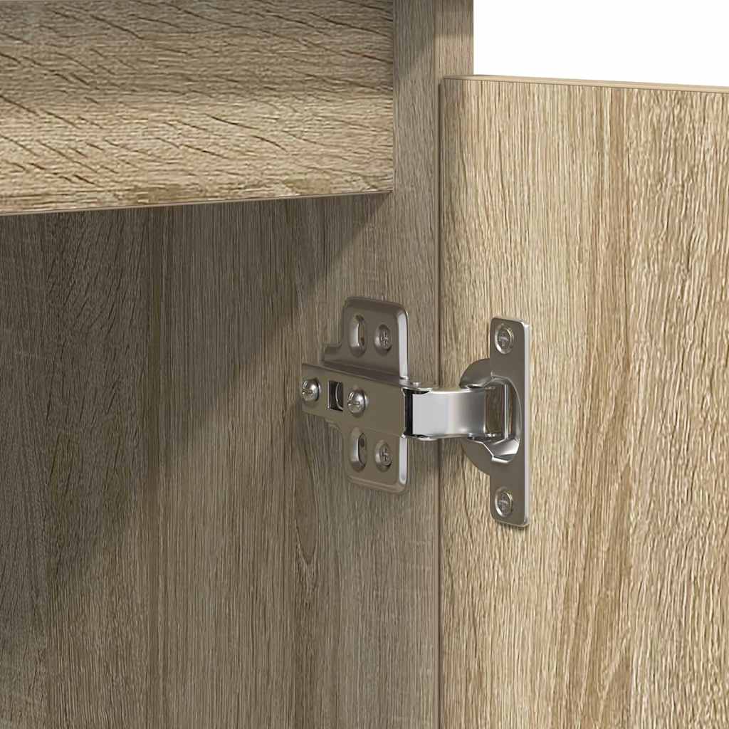Sideboard with Drawers Sonoma Oak 100.5 x 35 x 98.5 cm